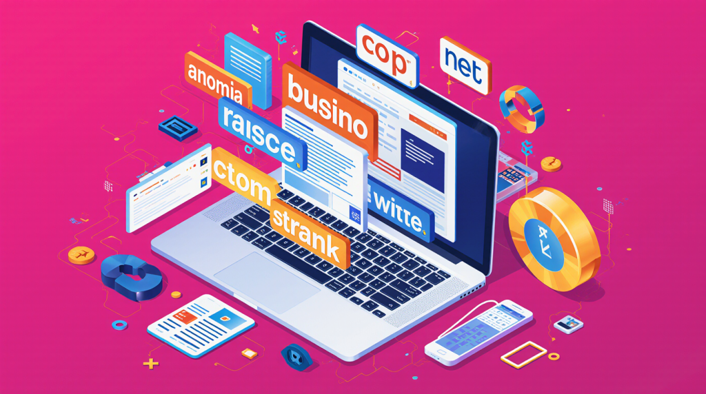 آموزش انتخاب پسوند نام دامنه سایت