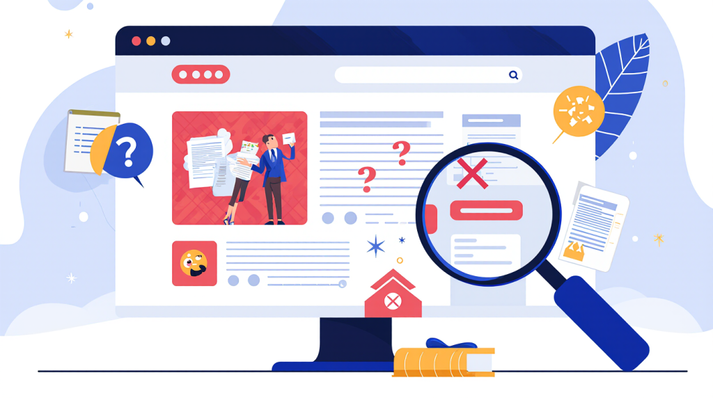 اشتباه رایج در سئو سایت